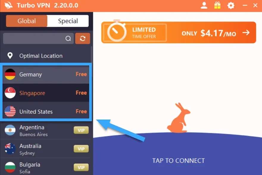 How to use Turbo VPN on Windows